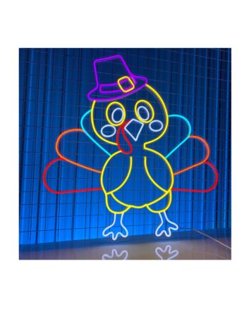 Turkey Led Neon Sign Turkey Led Sign Turkey Thanksgiving Neon Light Led Neon Sign