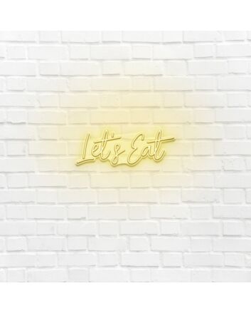 Let&#039;s Eat LED Sign