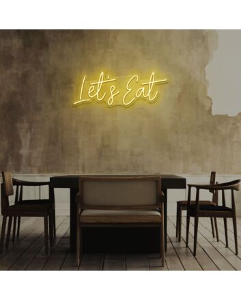 Let&#039;s Eat LED Sign
