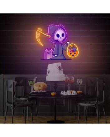 Halloween Uv Neon Light Spooky Neon Art Illumination