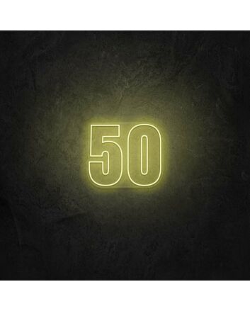50 LED Neon Sign