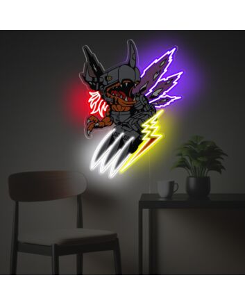 Cool Greymon LED Neon Acrylic Artwork
