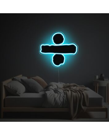 Ed Sheeran Album Cover LED Neon Acrylic Artwork