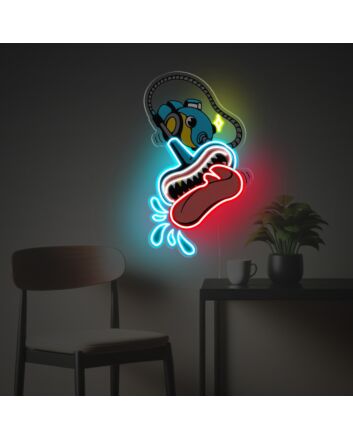 Freaking Vacuum Cleaner LED Neon Acrylic Artwork