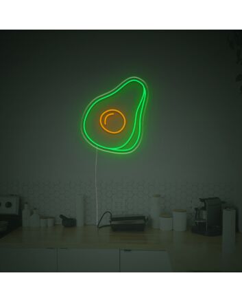 3D Avocado LED Neon Sign