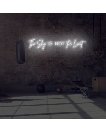 The sky is no limit LED Neon Sign