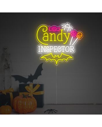Candy Inspector LED Neon Sign