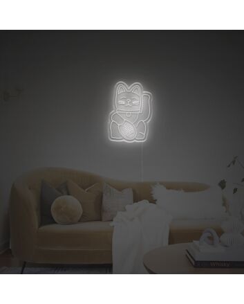 Chinese Lucky Cat LED Neon Sign