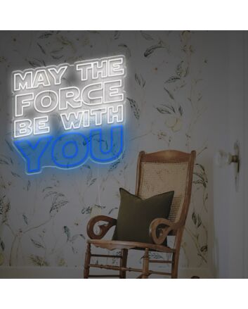 May The Force Be With You LED Neon Sign