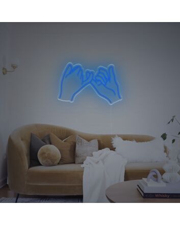 Pull Hook LED Neon Sign