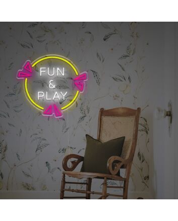 Fun And Play LED Neon Sign