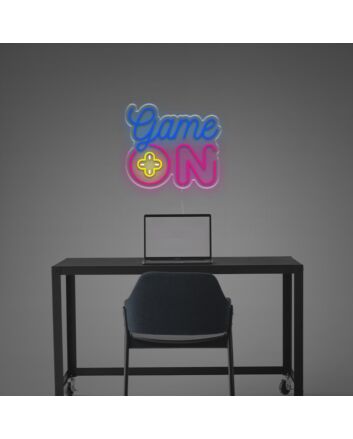 Game On With Gamepad LED Neon Sign