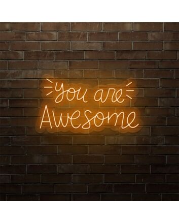 You Are Awesome LED Neon Sign