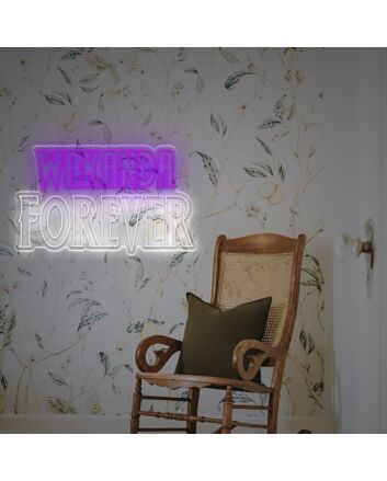 Wakanda Forever LED Neon Sign