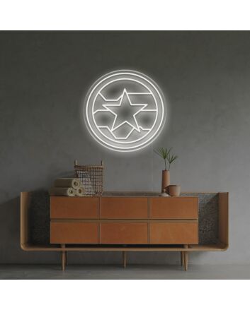 Winter Soldier Shield LED Neon Sign