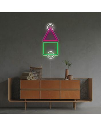 Squid Game Logo LED Neon Sign