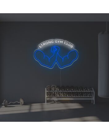Strong Gym Club LED Custom Neon Sign