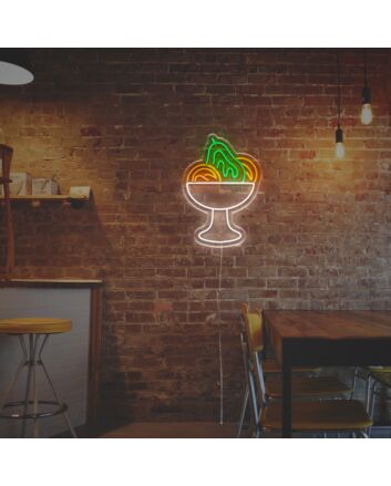 A Bowl Of Fruit LED Neon Sign