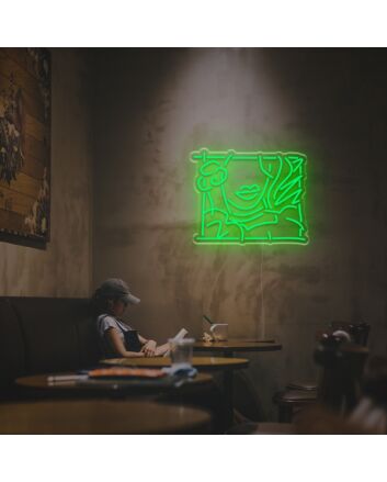 Portrait Of A Lady LED Neon Sign