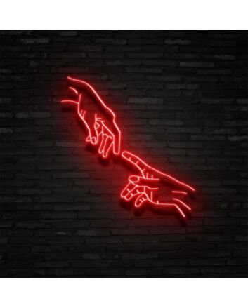 Hand Of God Neon Sign