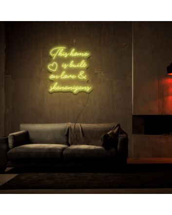 Shenanigans Neon Sign