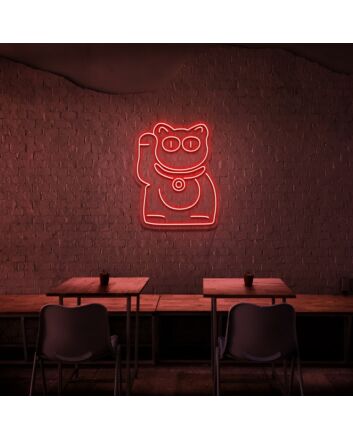 China Cat Neon Sign