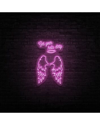 Angel Neon Sign