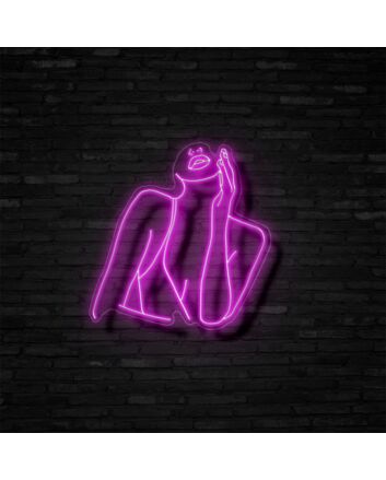 Hold Face Neon Sign