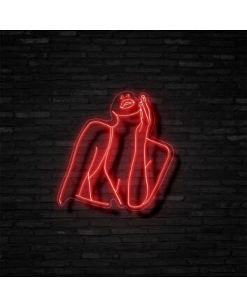 Hold Face Neon Sign