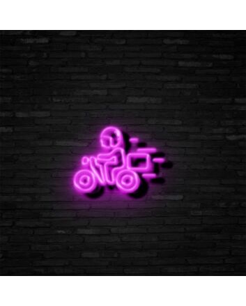 Food Delivery Neon Sign