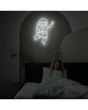 Space Man LED Neon Sign