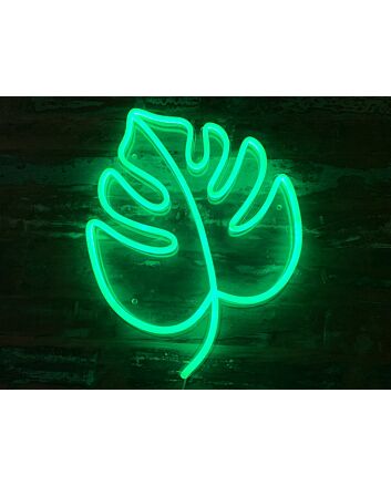 Tropical Leaf Neon Sign