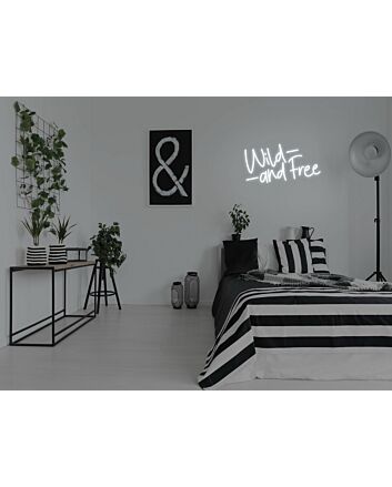 Wild And Free Neon Sign