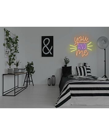 You And Me Neon Sign