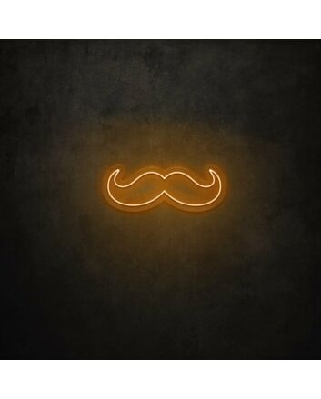 Moustache LED Sign