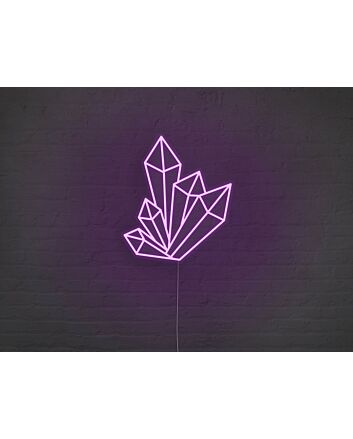 Crystals Neon Sign