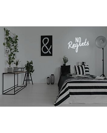 No Regrets Neon Sign