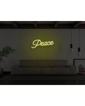 Peace Neon Sign