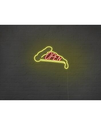 Pizza Open Neon Sign