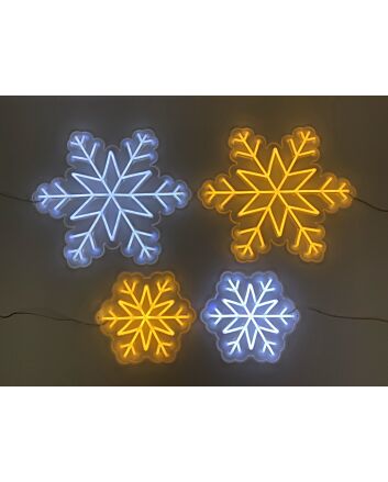Snowflake Neon Sign