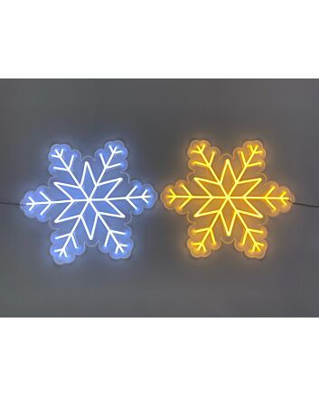 Snowflake Neon Sign
