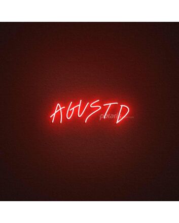 Agust D Neon Sign