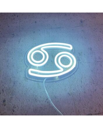 Cancer Zodiac Neon Sign