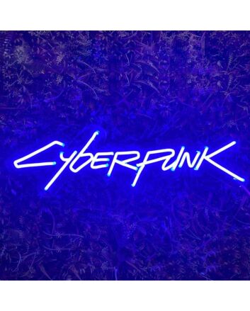 Cyberpunk Neon Sign