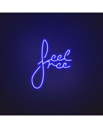 Feel Free Neon Sign