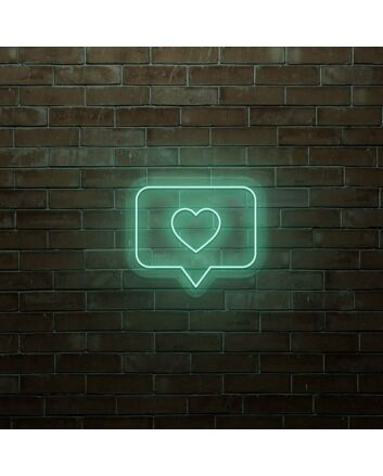 Heart Notification LED Sign