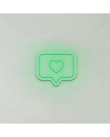 Heart Notification LED Sign