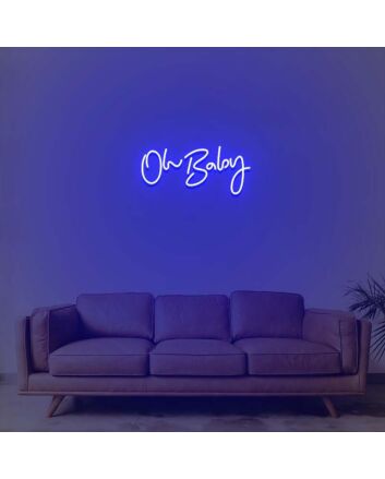 Oh Baby Neon Sign