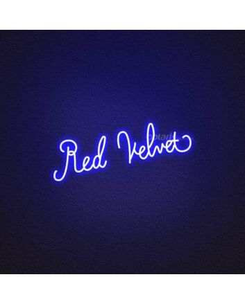 Red Velvet Neon Sign