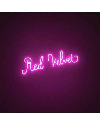Red Velvet Neon Sign